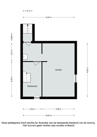 Plattegrond - Klimopstraat 11, 6413 SE Heerlen - Klimopstraat 11 Heerlen - Kelder 2D.jpg